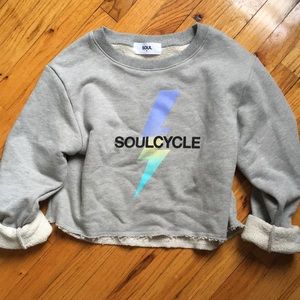 LAST CHANCE ✨ SOUL by SoulCycle cropped sweatshirt